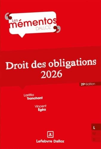 Droit des obligations 2026. 29e éd.