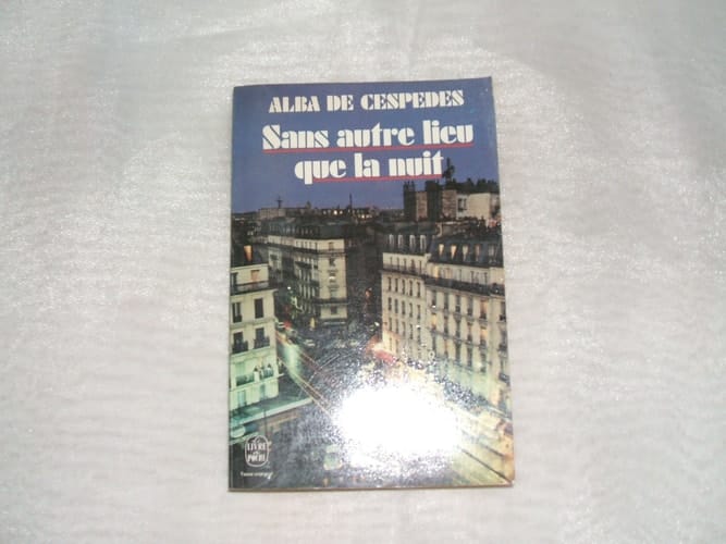 Sans autre lieu que la nuit roman