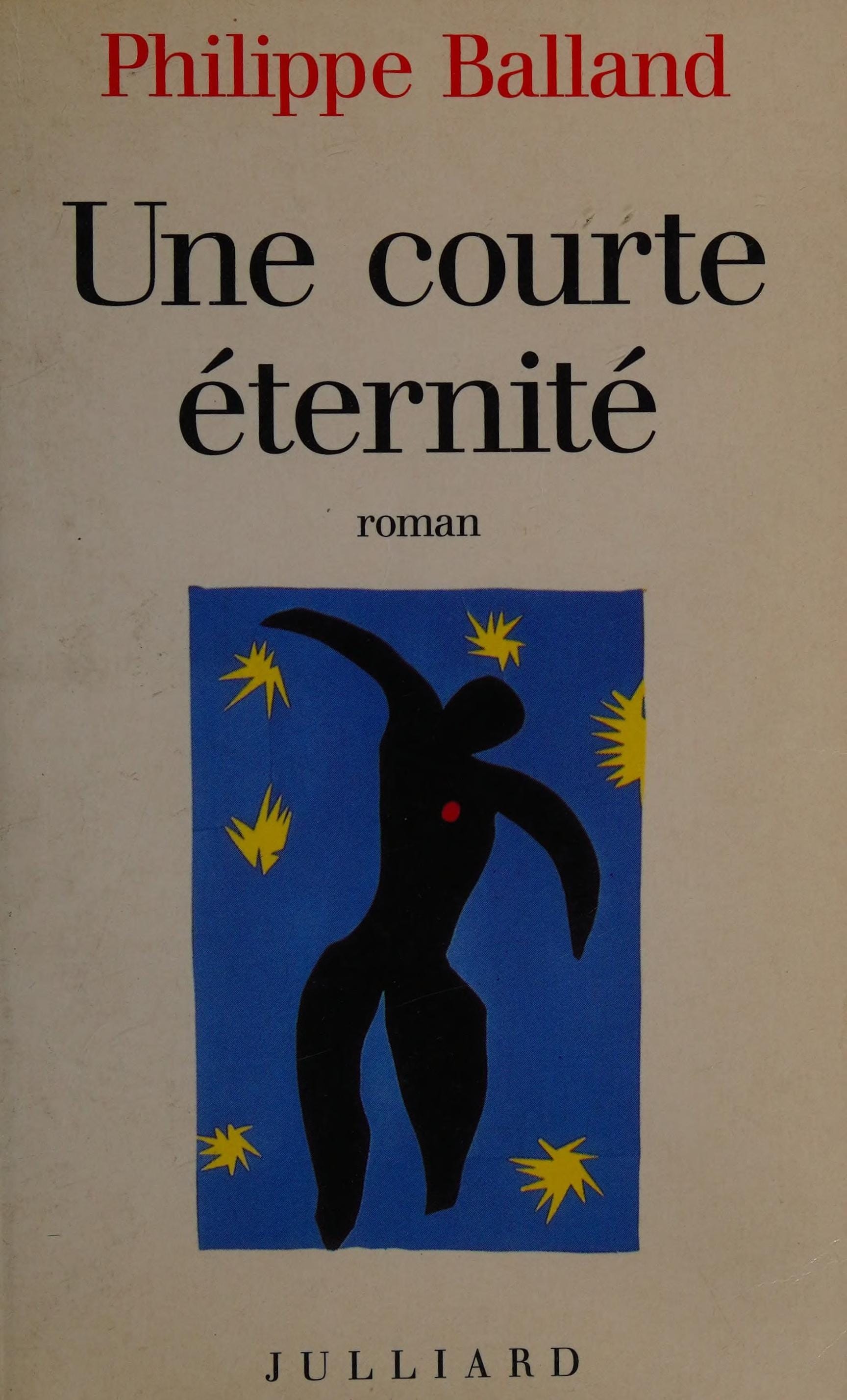 Une courte éternité roman