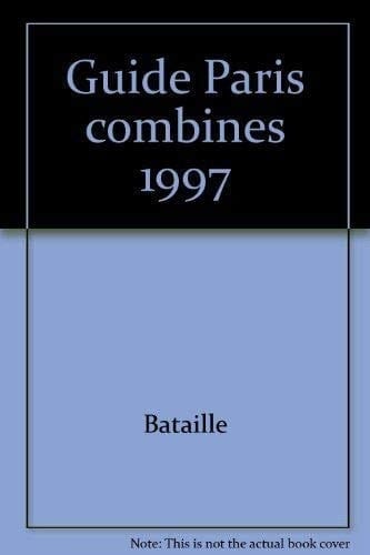 Guide Paris combines 1997
