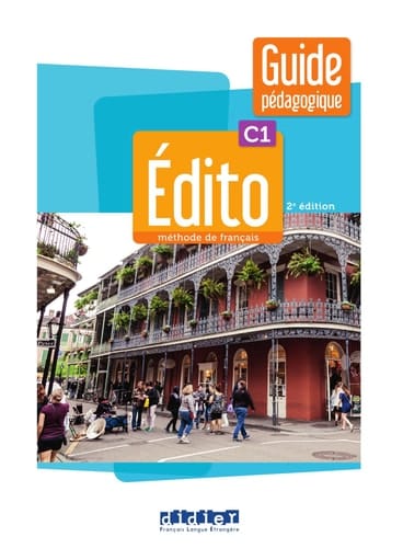 Edito C1 Guide pédagogique