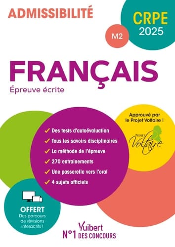Epreuve écrite Français CRPE M2