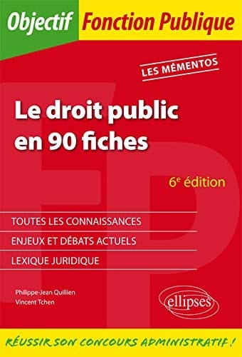 Le droit public en 90 fiches