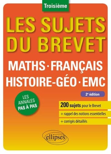 Mathématiques, Français, Histoire-Géographie, EMC 3e Nouveaux programmes et épreuves