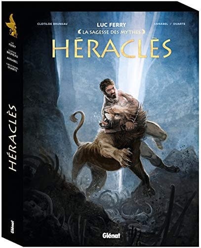 Coffret en 3 volumes : Tome 1, La jeunesse du héros ; Tome 2, Les douze travaux Avec 1 poster des dieux de l'Olympe