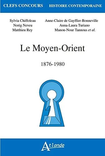 Le Moyen-Orient 1876-1980