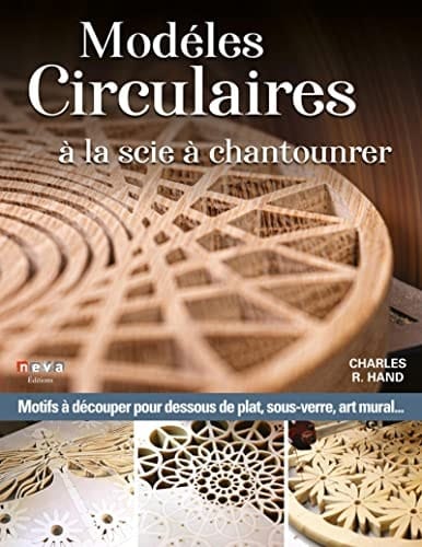 Modèles circulaires à la scie à chantourner Patrons pour dessous de plat, sous-verres, plateaux, art mural...