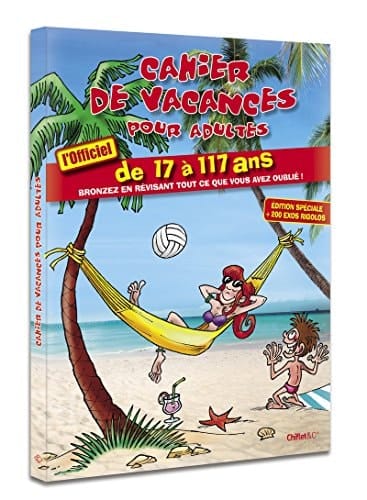 Cahier de vacances pour adultes