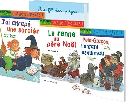 Milan Benjamin 6 x 3 romans pour la classe : J'ai attrapé une sorcière ; Le renne du père Noël ; Petit-Glaçon, l'enfant esquimau
