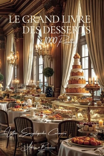 Le Grand Livre des Desserts (1000 recettes): Une Encyclopédie Culinaire Française - Volume 6 (Collection "Une Encyclopédie Culinaire Française" - ... de la Table Française") (French Edition)
