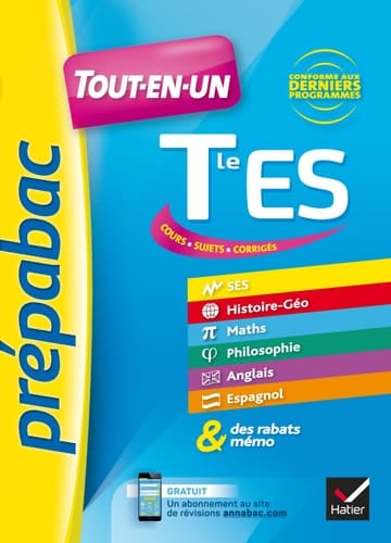 Prepabac tout-en-un Tle ES