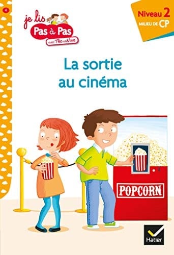 Téo et Nina au cinéma Niveau 2 milieu de CP