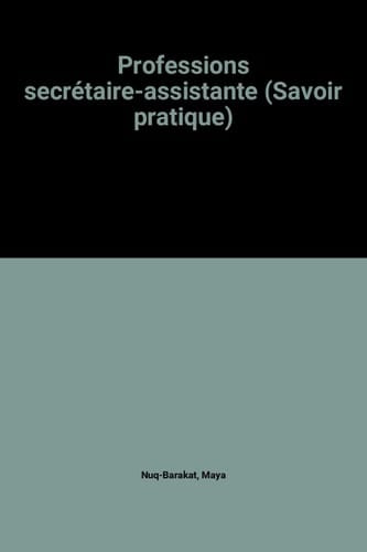 Professions secrétaire-assistante