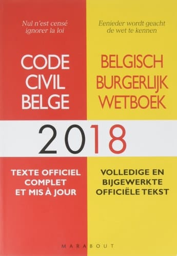 Code civil belge 2018