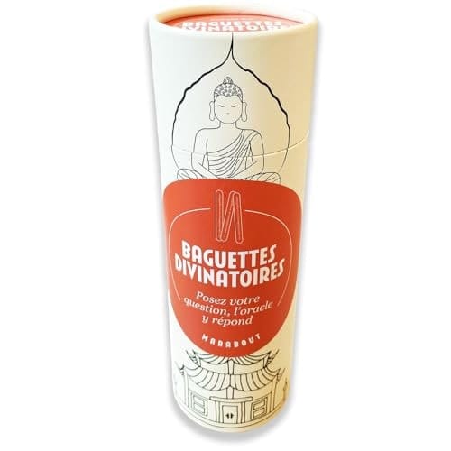 Baguettes divinatoires Posez votre questions, l'oracle y répond. Avec 80 baguettes de divination et 1 mode d'emploi