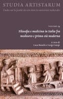Filosofia e medicina in Italia fra medioevo e prima età moderna
