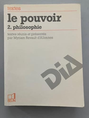 Le pouvoir Philosophie
