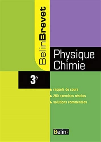 Physique chimie 3e