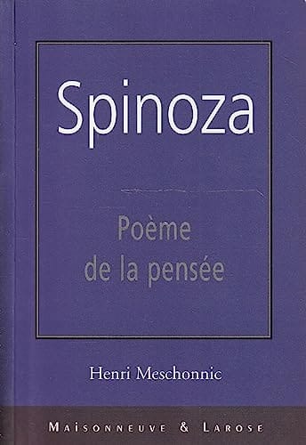 Spinoza poème de la pensée