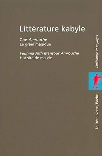 Littérature kabyle Coffret 2 Volumes : Le grain magique. Histoire de ma vie