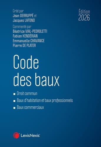 Code des baux 2026
