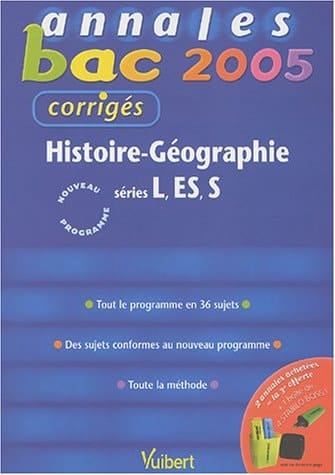 Histoire-Géographie séries L, ES, S Corrigés
