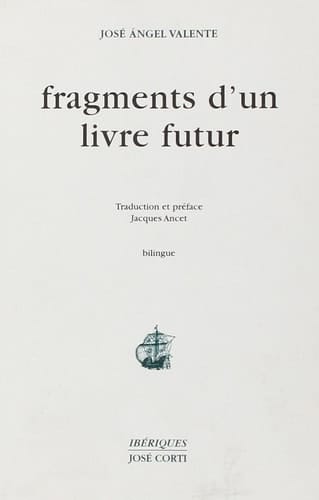 Fragments d'un livre futur
