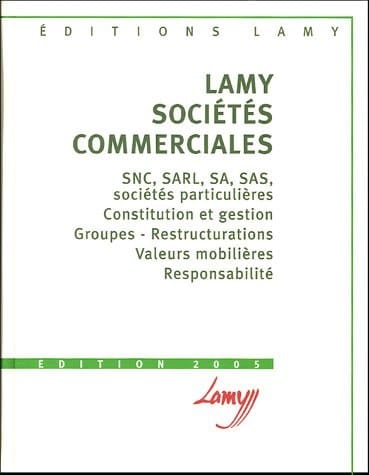 Lamy sociétés commerciales