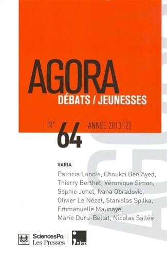 Agora Débats/Jeunesse N° 64/2013 (2)