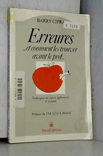 Erreures ...et comment les trouver avant le prof...