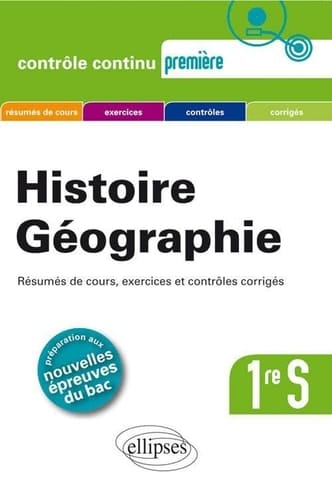 Histoire Géographie 1re S