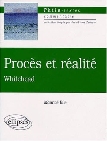 Procès et réalité Whitehead