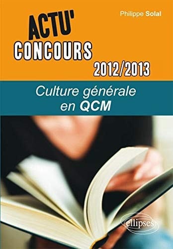 Culture générale 2012-2013 en QCM