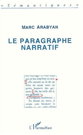 Le paragraphe narratif étude typographique et linguistique de la ponctuation textuelle dans les récits classiques et modernes