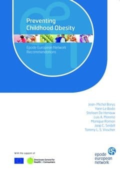 Preventing Childhood Obesity Epode European Network Recommendations