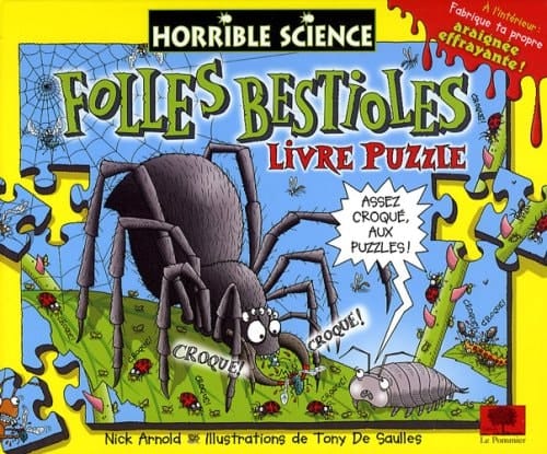 Folles bestioles Livre puzzle