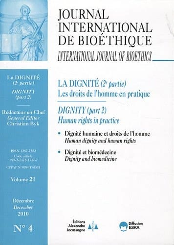 La dignité (2e partie) Les droits de l'homme en pratique