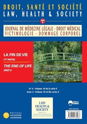 Droit Santé et Société n°4-2023: La fin de vie (1ère partie)