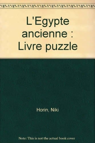 L'Egypte ancienne Livre puzzle
