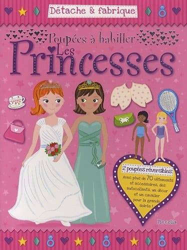 Poupées à habiller Les princesses