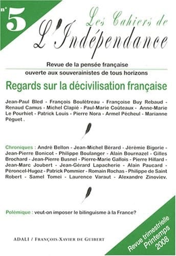 Regards sur la décivilisation française