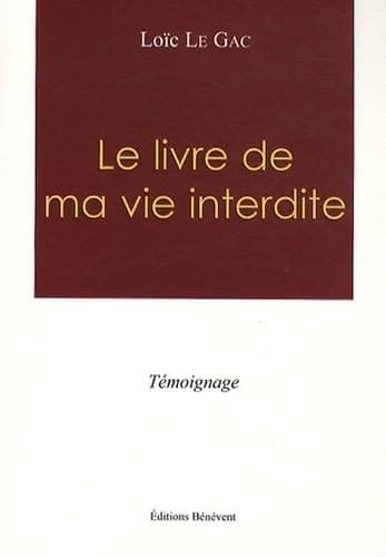 Le livre de ma vie interdite