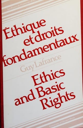 Ethics And Basic Rights
