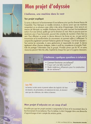 L'odyssée de la science et de la technologie: Guide d'enseignement en couleurs 5e année