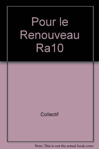 Pour le renouveau le défi socio-ecclésial des nouvelles religions