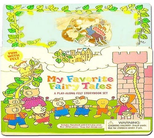 My Favorite Fairy Tales A Play-along Felt Storybook Set