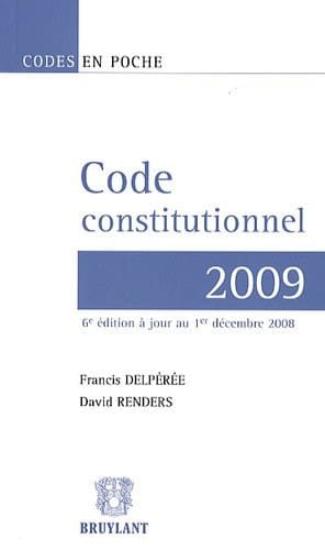 Code constitutionnel 2009