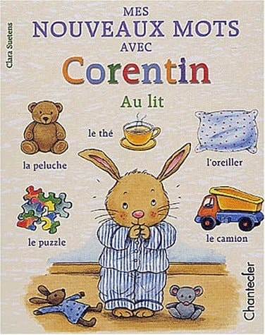 Mes nouveaux mots avec Corentin Au lit
