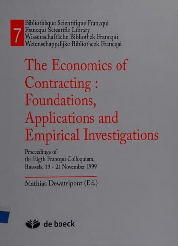 Economics of contracting