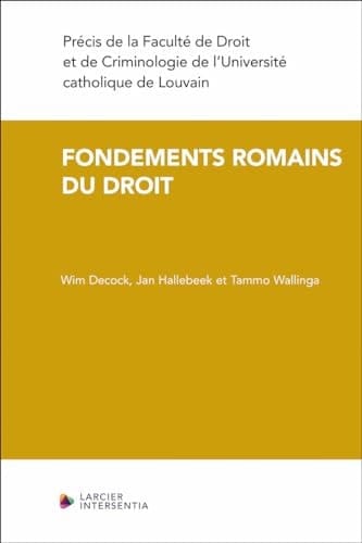 Fondements romains du droit